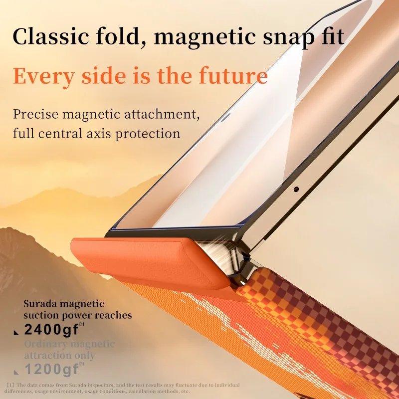 Etui Samsung Galaxy Z Fold 8 Wide z Magnetycznym Obrotowym Uchwytem, Matowe, Przyjemne w Dotyku PC, Ochronne Przed Wstrząsami, Kompatybilne z Magsafe Funda — zdjęcie produktu 2