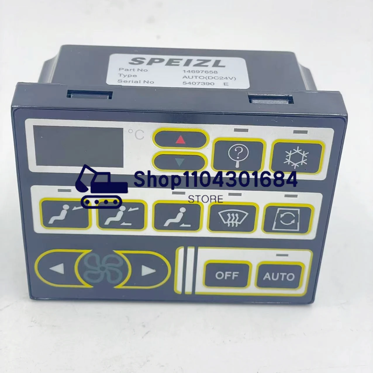 

14697658 14530573 14590052 Air Conditioner Control Panel for Volvo EC140BLC EC160BLC EC180BLC EC210BLC Excavator Digger Parts