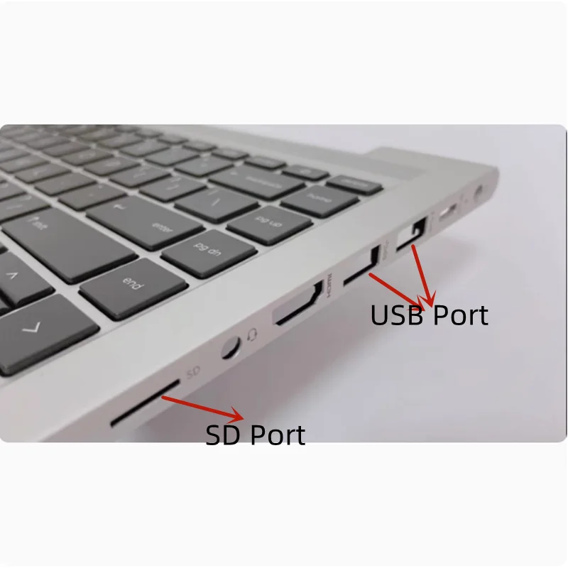 New Laptop Palmrest Upper Keyboard Cover Top Case For Hp Probook 440 G8 G9 ZHAN 66 Pro 14 G4 G5 Bottom Cover Body Base Carcass