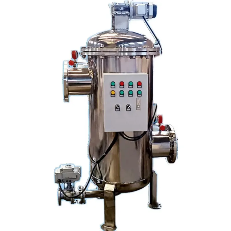 Stainless Steel Shell Cleaning Filter, Industrial Automatic Backwash, Self-Cleaning Water Filter