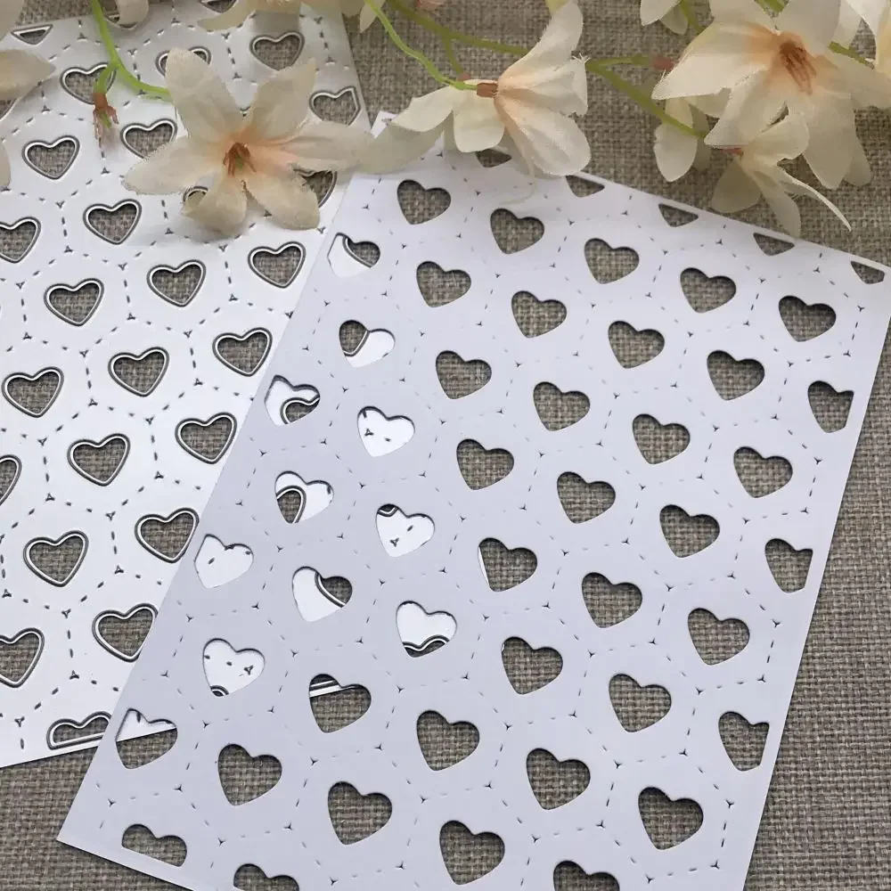 

Металлические вырубные формы в форме шестиугольника для скрапбукинга, декоративного рукоделия, шаблоны для вырезания