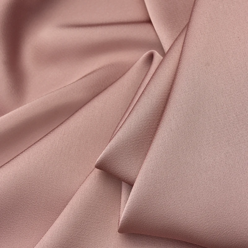 Wholesale Acetate Satin Fabric Dull Face Satin Fabric For Sleepwear Blouse Shirts Silky Draping Charmeuse Satin Lingerie Fabric