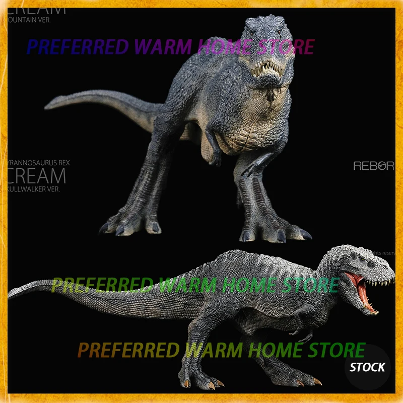 New In Stock Originate REBOR Vastatosaurus Rex Dinosaur Model Toy 42cm V-Rex Tyrannosaurus Rex Cream Mountain/Skullwalker  Ver.