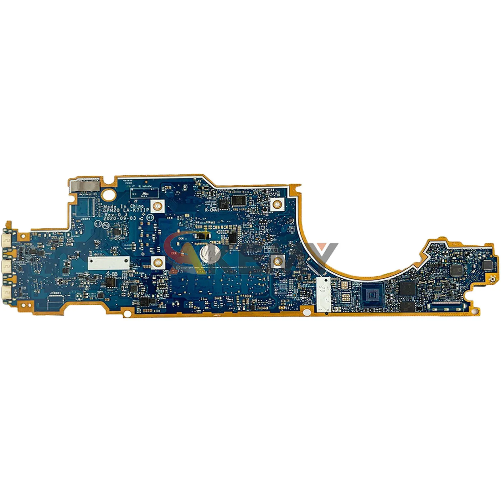 LA-K711P For HP Elite X2 G8 Laptop Motherboard M53510-601 M53510-501 With i5 i7 11th Gen CPU 16GB 32GB RAM 100% Fully Tested