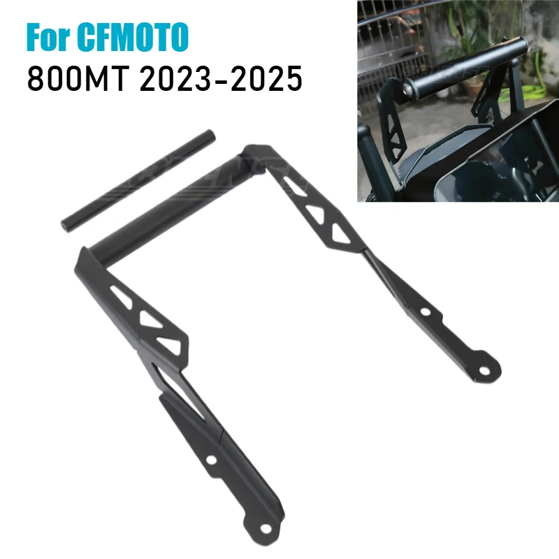 

Для CFMOTO 800MT 800mt 800 MT 2023-2025 22 мм 12 мм мотоциклетный навигационный кронштейн для мобильного телефона GPS-крепление подставка держатель
