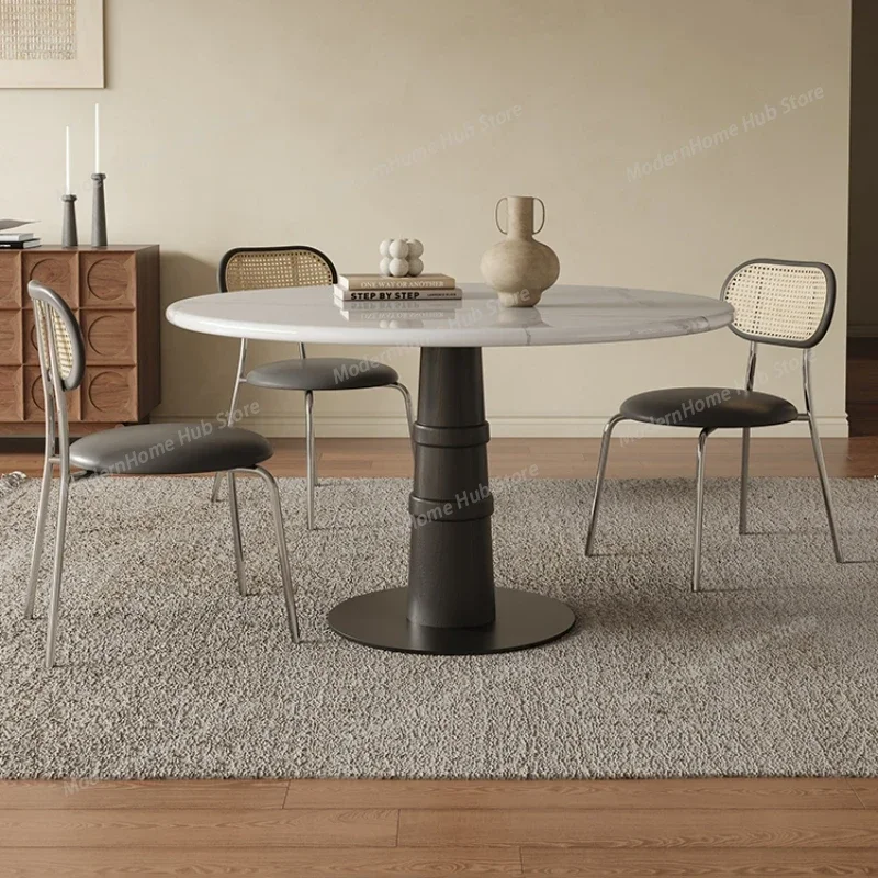 Cafe Table Dinning Tables Round Sedentary Reception Dining Designer Coffee Service Room Modern Mesa Comedor Rooms Restaurant