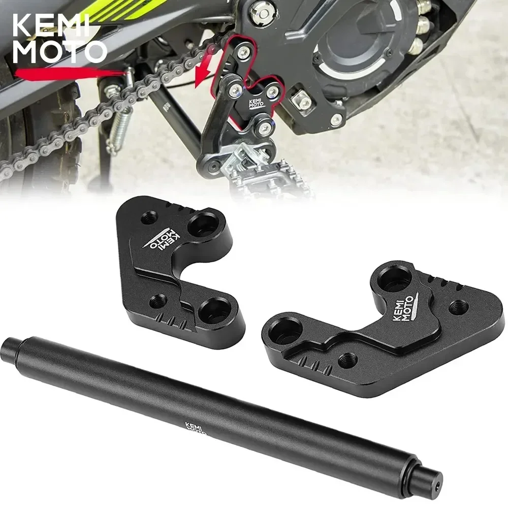 Kits de soporte de extensión para clavijas de pie Surron, extensores de clavijas para Motor de moto de cross eléctrica Sur-Ron Light Bee X y S X260