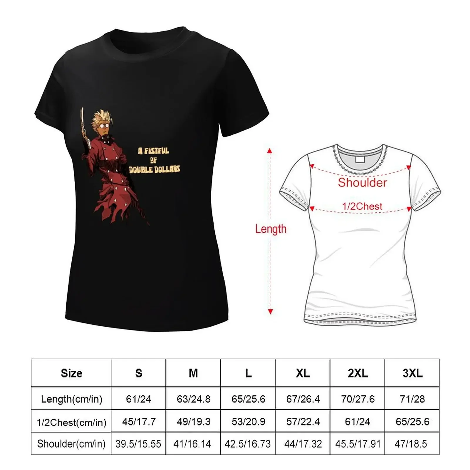 Vash humanoid typhoon T-Shirt funny vintage clothes plus size tops Female clothing new edition t shirts for Women