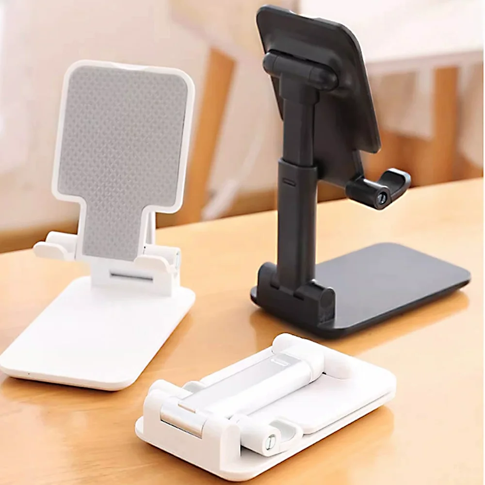 Schreibtisch-Handyhalter für iPhone, iPad, Xiaomi, verstellbarer Desktop-Tablet-Halter, universeller Tisch-Handy-Ständer