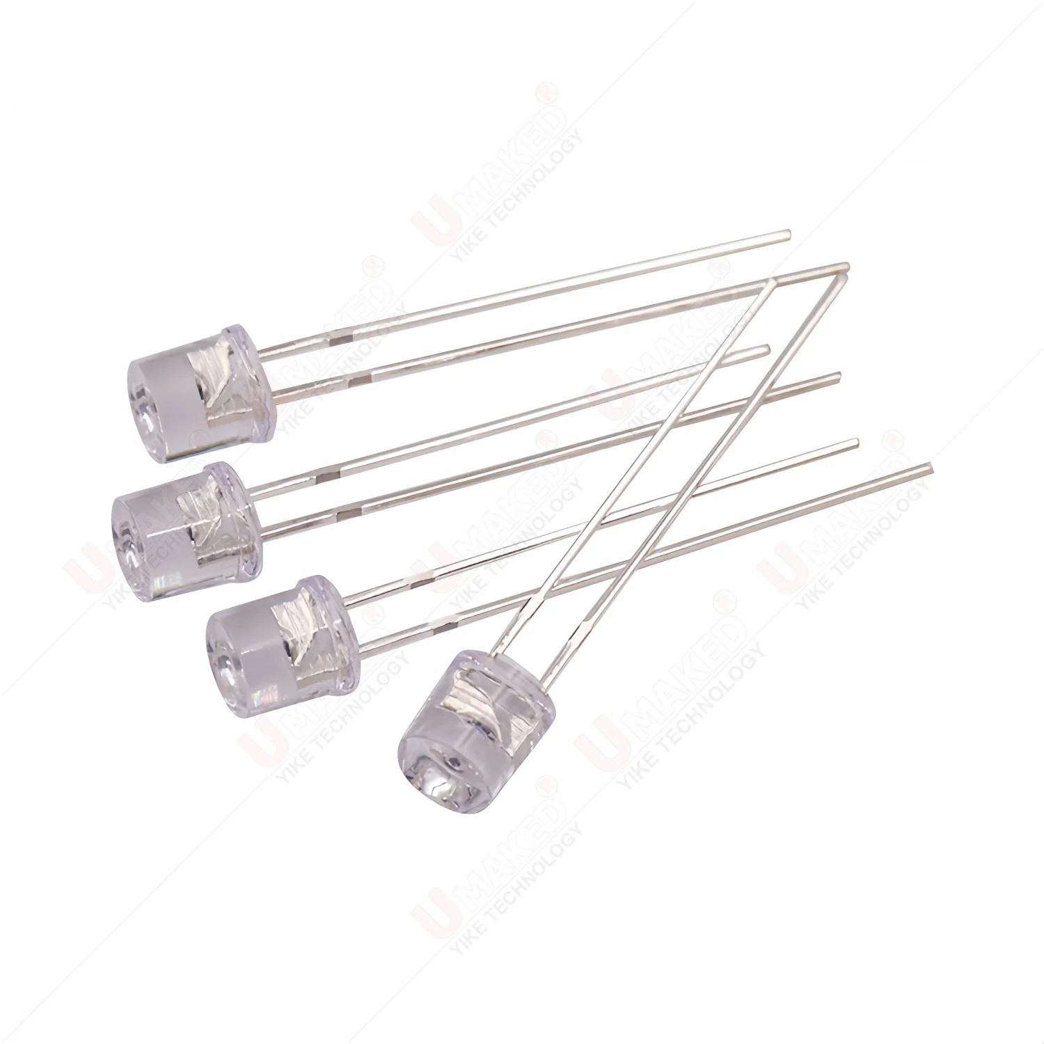 1000pcs F5 IR LED Emitting Diode flat top Transmitter receiver  Infrared Phototransistor Photodiode Invisible DIP PCB bulb lamp
