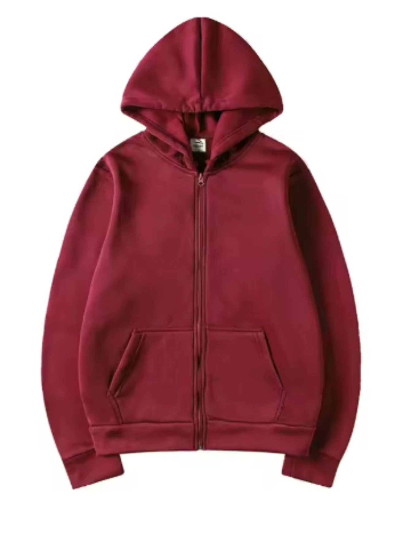 سترة رياضية للرجال كاجوال بأكمام طويلة بتصميم جديد مع قلنسوة وسحاب للأنشطة الخارجية والمشي لمسافات طويلة والسفر والجري