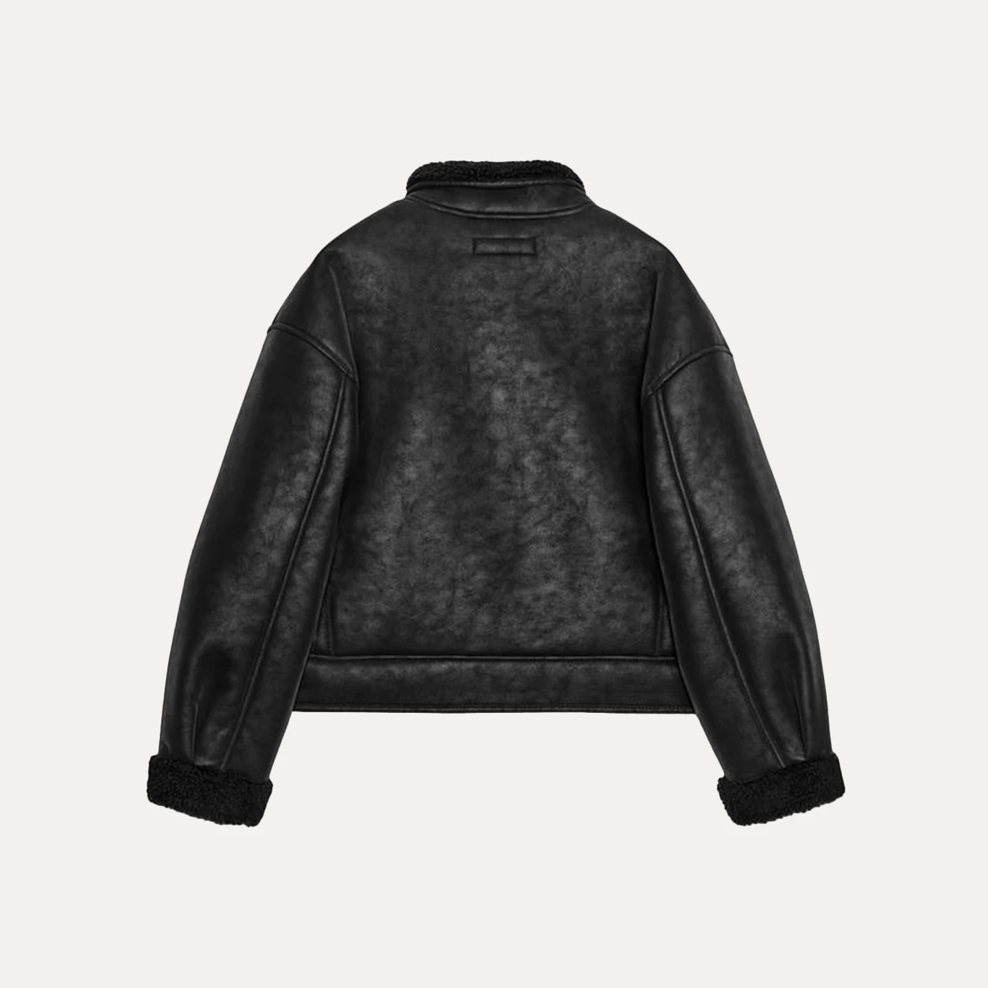 Z Women's Double-Sided Casual Faionable Jaet 2025 New Sle Versatile Outerwear Long Sve Button Closure Coat