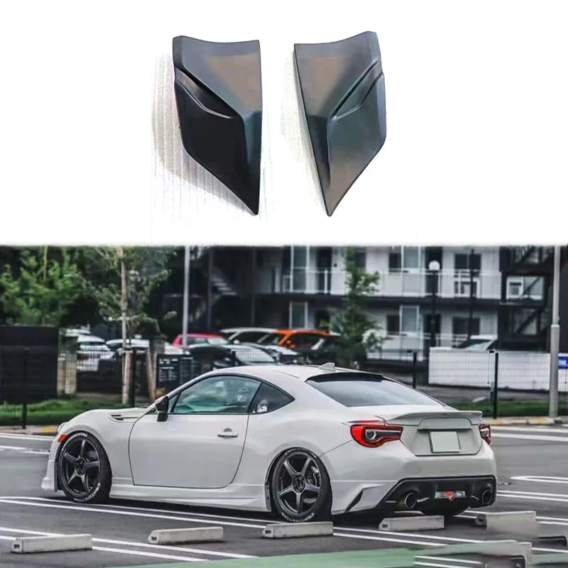 

For 2017-2020 Toyota GT86 GR86 Subaru BRZ Rear Bumper Guard Resin Car Trim Kit Bright Black Car Adjustment Kit