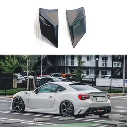 For 2017-2020 Toyota GT86 GR86 Subaru BRZ Rear Bumper Guard Resin Car Trim Kit Bright Black Car Adjustment Kit