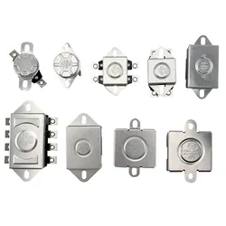 1 PC Electric Water Heater Temperature Switch KSD307/308 40A 250/400V Three-Phase Four-Wire Thermostat 8-Pin Thermal Switch 95 ℃