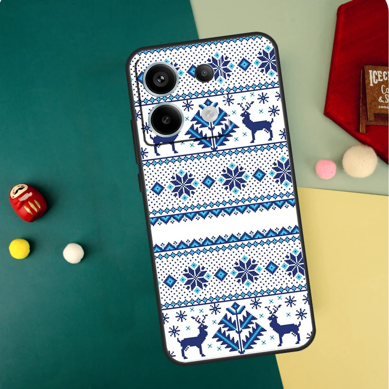 Ukrainian Embroidery Pattern Case For Xiaomi Redmi Note 13 11 8 9 10 12 Pro 12S 11S 10S 9S Redmi 13C 9C 10C 12C Cover