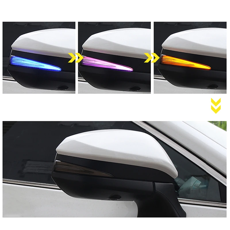 For Toyota Harrier Venza XU80 2020 2021 2022 2023 Side Mirror Turn Signal Replacement Streamer Trim Assembly Auto Parts