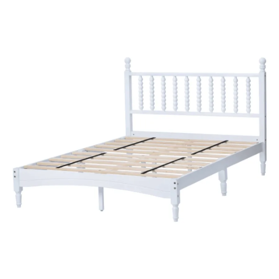 

Solid Rubberwood Bed