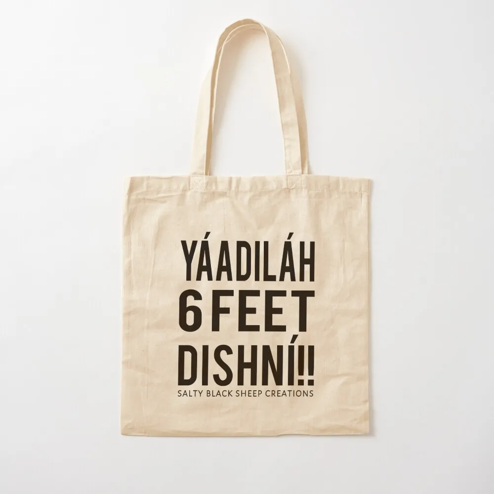 

Yaadilah 6 feet! Tote Bag Customizable tote bag Canvas stote bag Canvas Tote