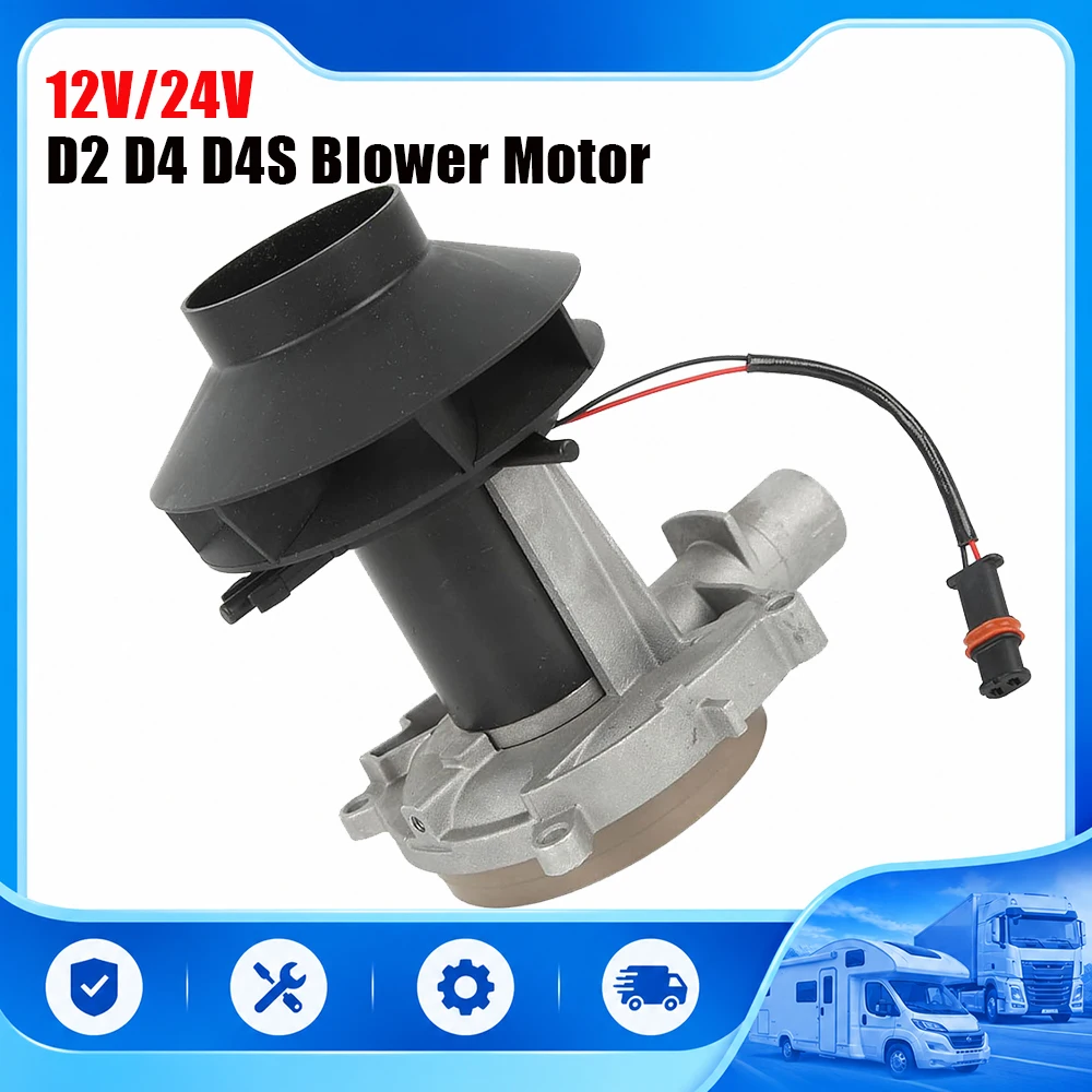 Parking Heater Blower Motor for Eberspacher Airtronic D2 D4 D4S Webasto AT2000ST 2KW 5KW Chinese Heater - Replacement Part