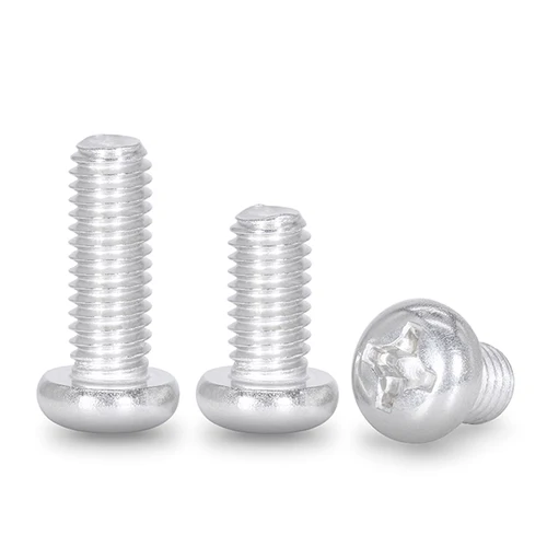 Imagen 2 del producto 6063 # Aleación de aluminio M1.7 M2 M2.5 M3 M4 M5 M6 PM Phillips tornillos de cabeza plana empotrados en cruz DIN7985