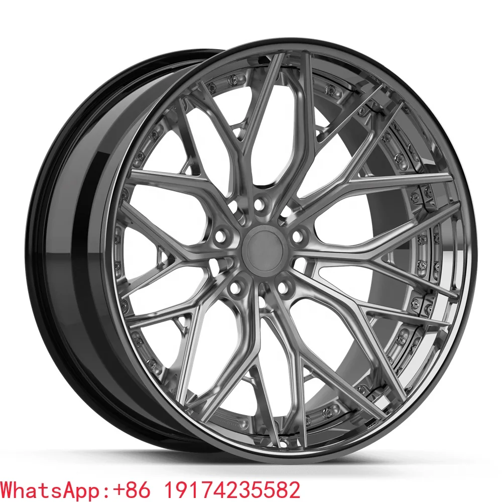 For 18 19 20 21 22 24 26 Inch 2piece Forged Wheel For 575m F430 F40 360 F360 F12 Gts Spider California T Purosangue Jeep