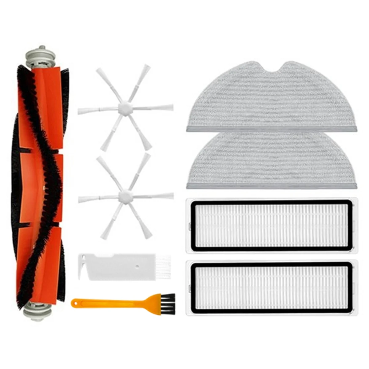 

A35T-для робота-пылесоса Xiaomi Mi 2, STYTJ03ZHM, робот-пылесос, основная боковая щетка, фильтр Hepa, швабра, тканевые аксессуары