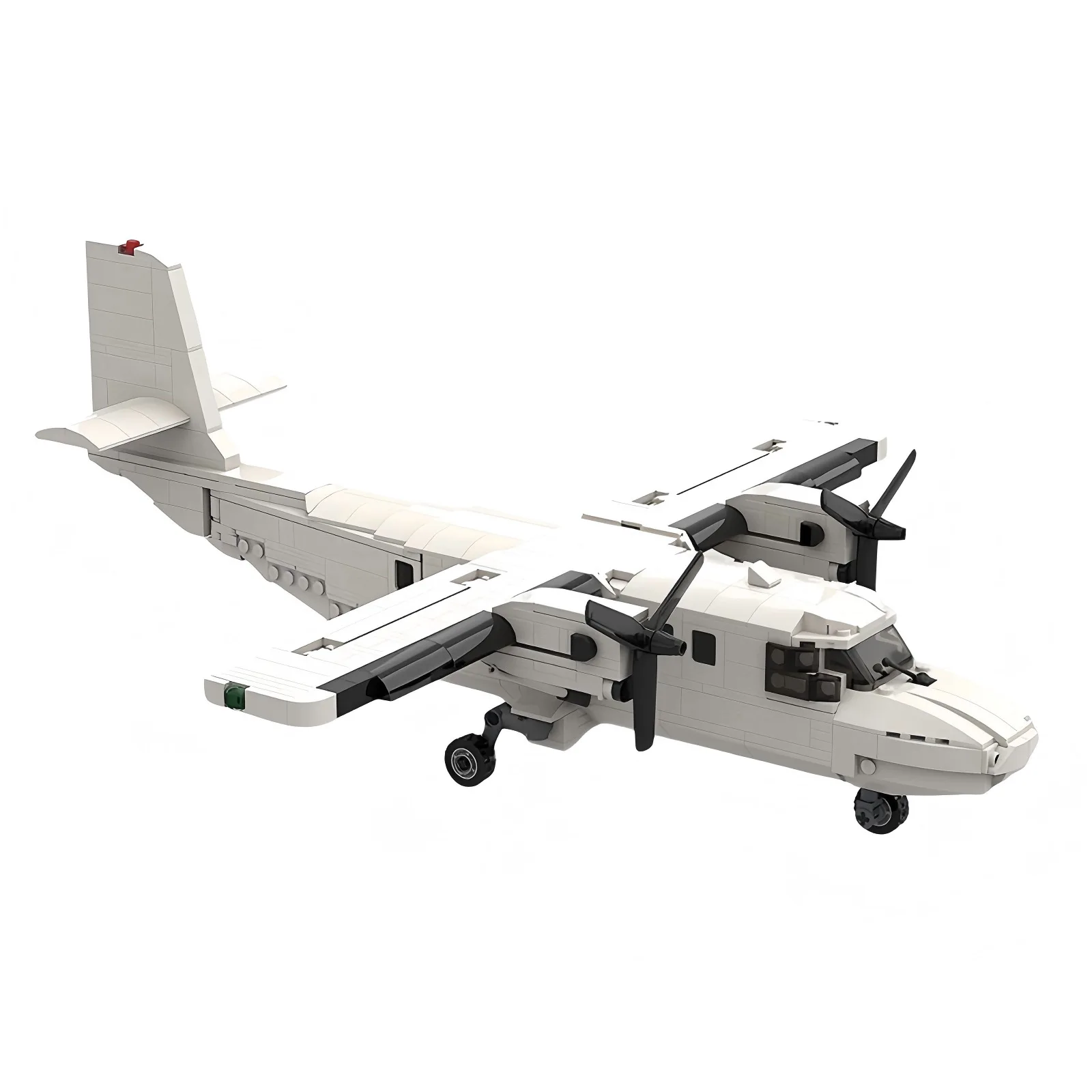 MOC Boeing 747 Passenger Aircraft Lufthansa Antonov An-225 Plane Model Building Blocks Assemble Bricks Toy Gift For Audlt Teens view 5