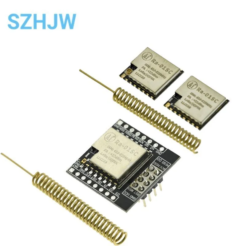 Ra-01 LoRa Wifi Wireless Transmit Module Ra-01SC Ra-01SH Ra-01S Ra-01H Lora Spread Spectrum Module 433MHZ 868MHZ LLCC68 SPI/UART