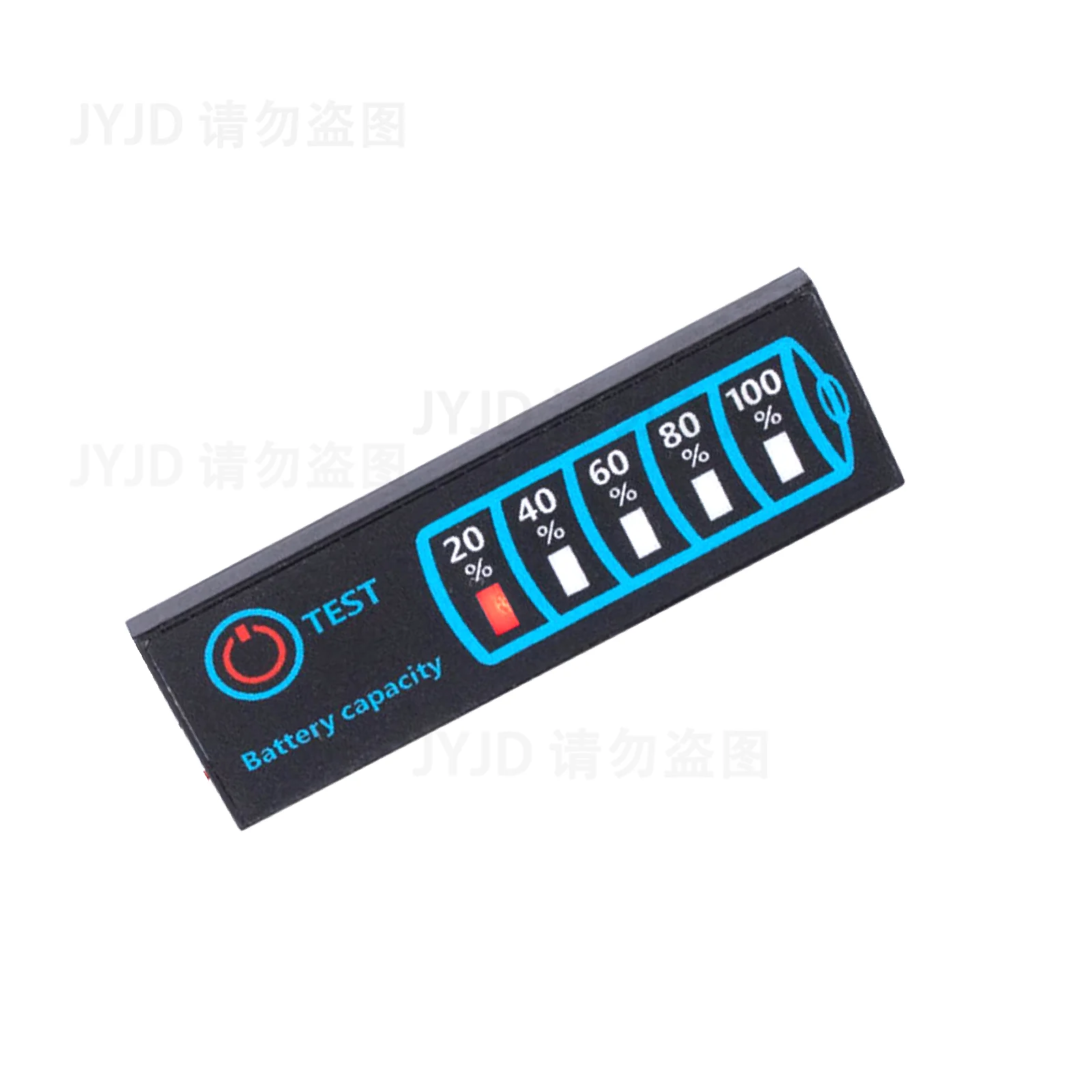 DC5V-30V 2-8S Battery Level Indicator Ternary Lithium Battery Lithium Iron Phosphate Lead-Acid Battery Capacity Display Tester