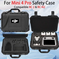 For DJI Mini 4 Pro Case Mini 4 Pro Explosion Proof Case Mini 4 Pro Bag Portable Waterproof Box Hard Shell Large Capacity Case