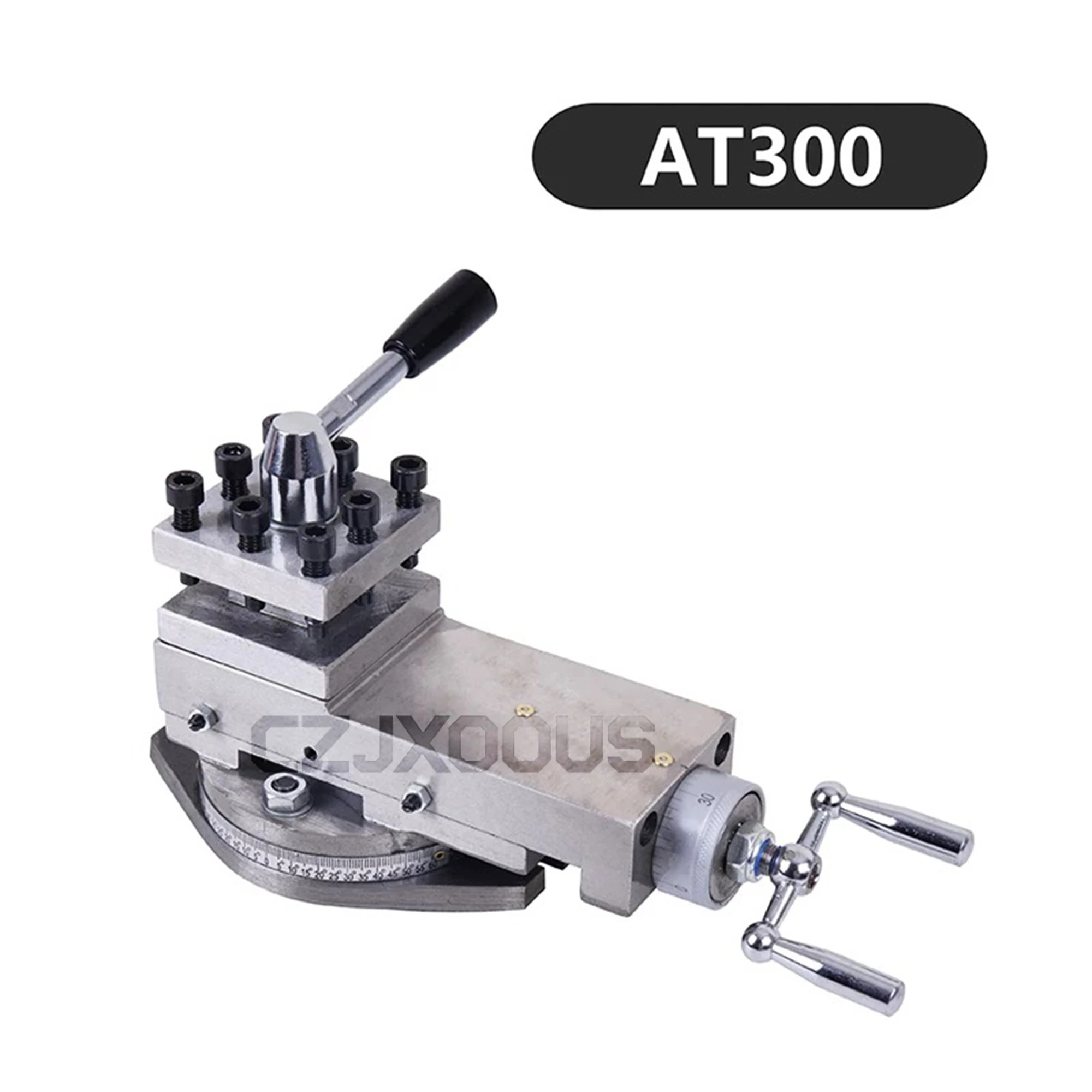 CZJXOOUS AT300 Tool Post Assembly, Brand New Lathe-Specific Tool Post Assembly, Tool Post Accessories