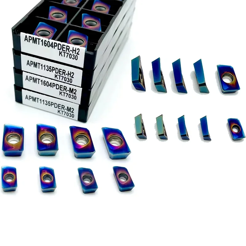 SYS كربيد إدراج APMT APKT APMT1135 APMT1604 PDER M2 H2 XM تحول إدراج CNC 300R 400R صلابة عالية الملونة طحن إدراج #5