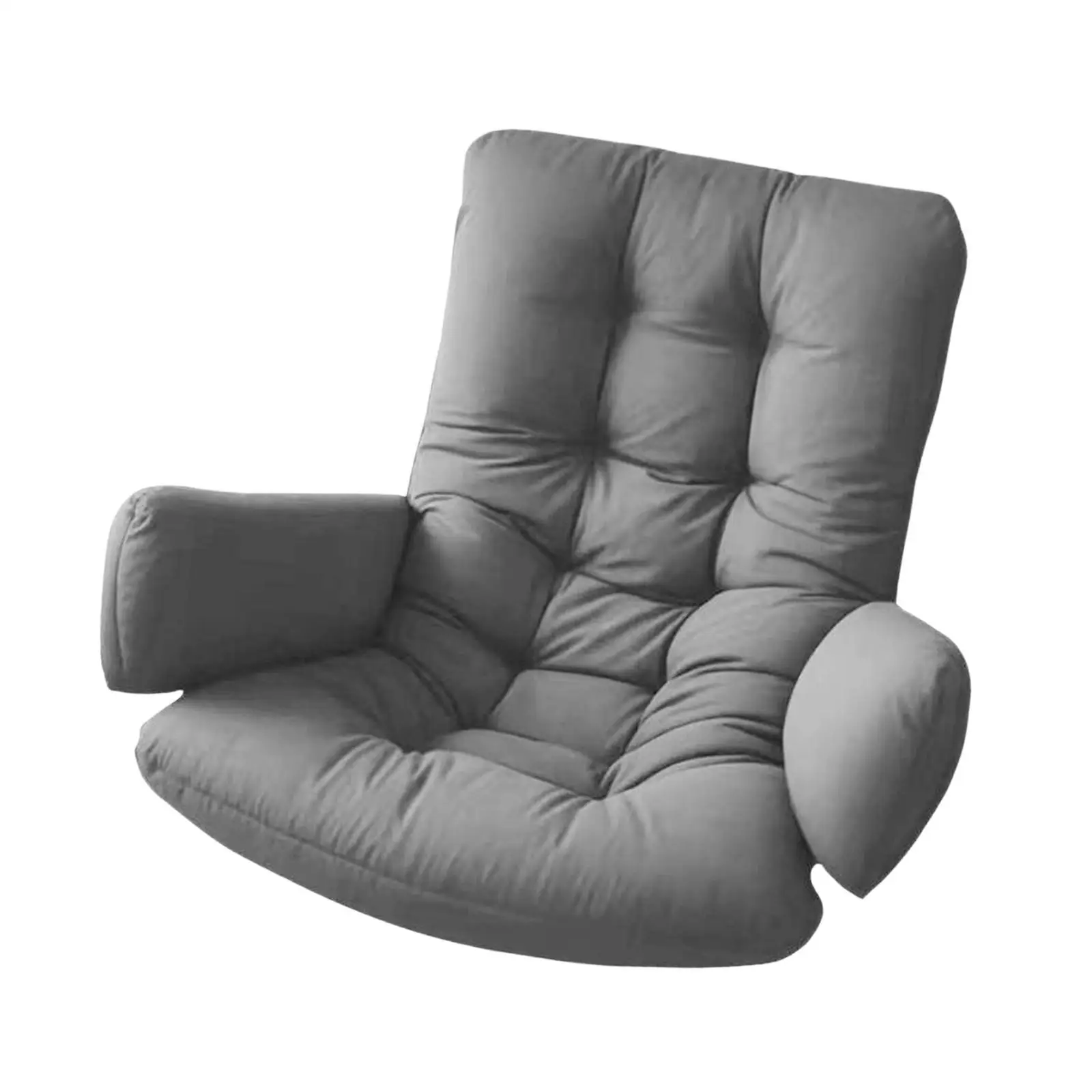 Thick Padded Egg Chair Cushion U Shape Hanging Swing Pad for Outdoor Patio Hammock Lounge Garden Furniture
