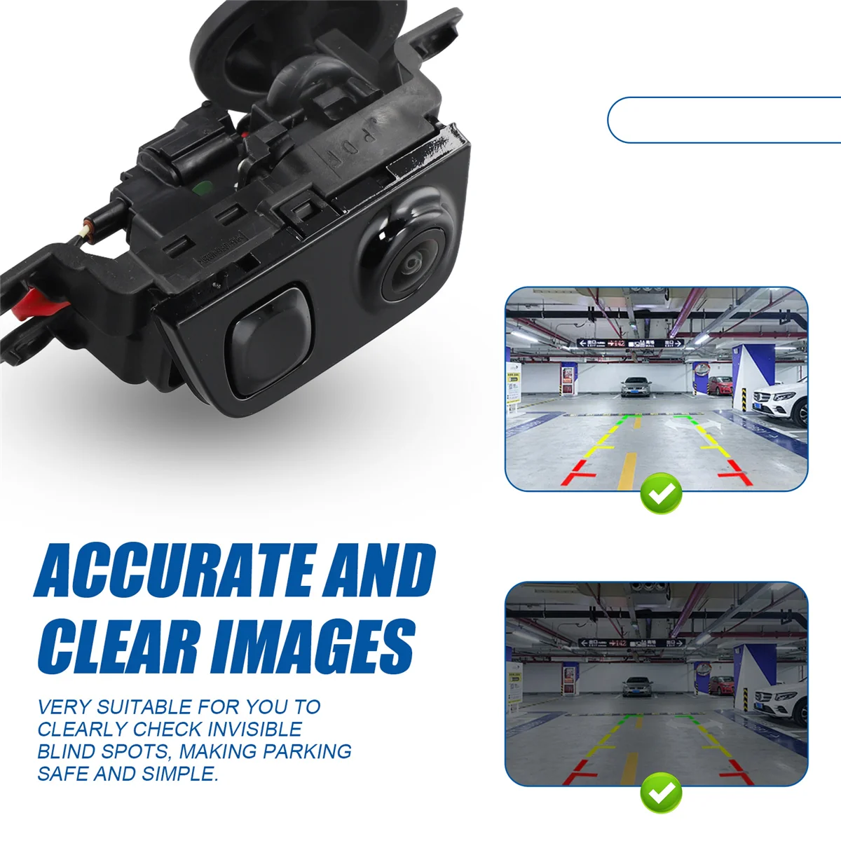 

Durable 99240-L3000 New Rear View Camera Reverse Camera Parking Backup Camera with Trunk Switch for Kia K5 2021-2024