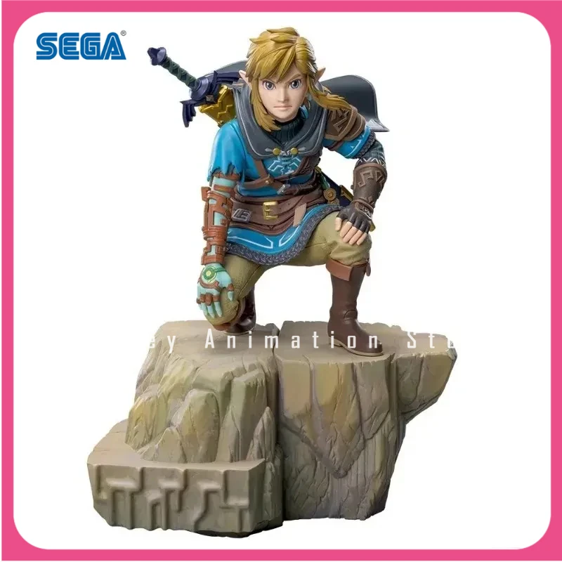 

In Stock 100% Original Sega The Legend of Zelda Tears of The Kingdom FIGURIZMα Link Figure Anime Action Model Collectible Toys