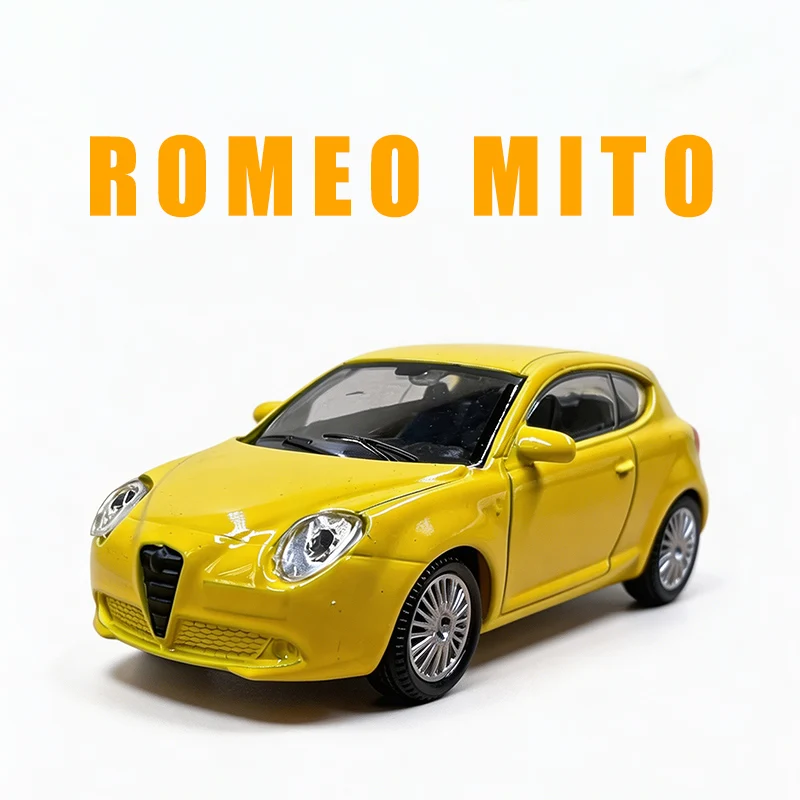 Paint Flaws- Diecast 1:43 Scale Romeo MiTo Alloy Simulation Car