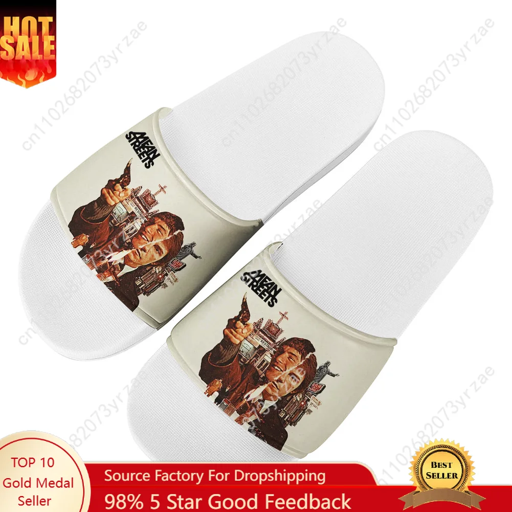 

Сандалии Mean Streets, домашние тапочки, обувь для воды, мужские и женские подростковые модные тапочки для ванной комнаты, пляжа, бассейна, тапочки на заказ