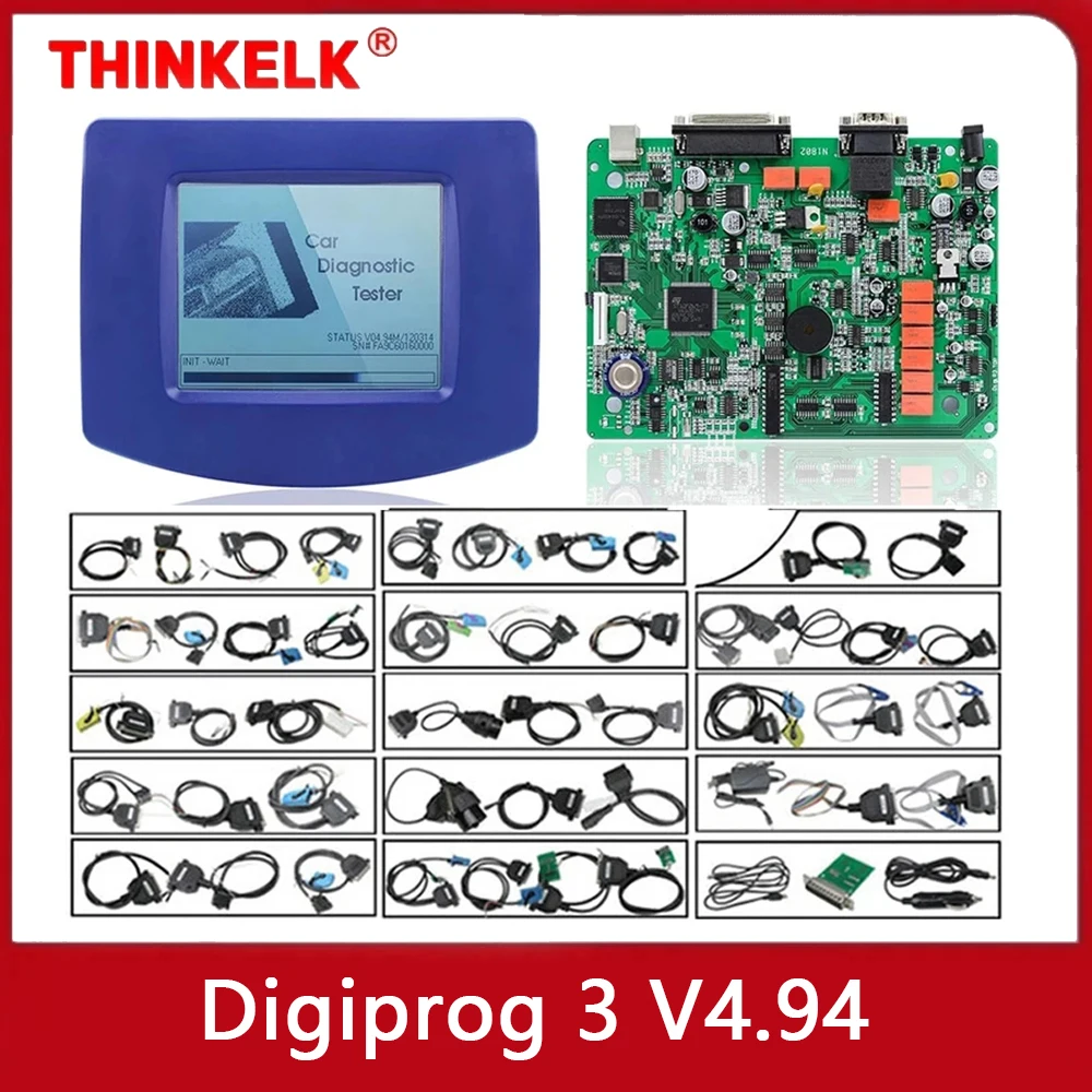 Digiprog3 Digiprog 3 V4.94 KM Adjust Programmer with FTDI Chip DigiprogIII Mileage Correct Tool for Many Cars