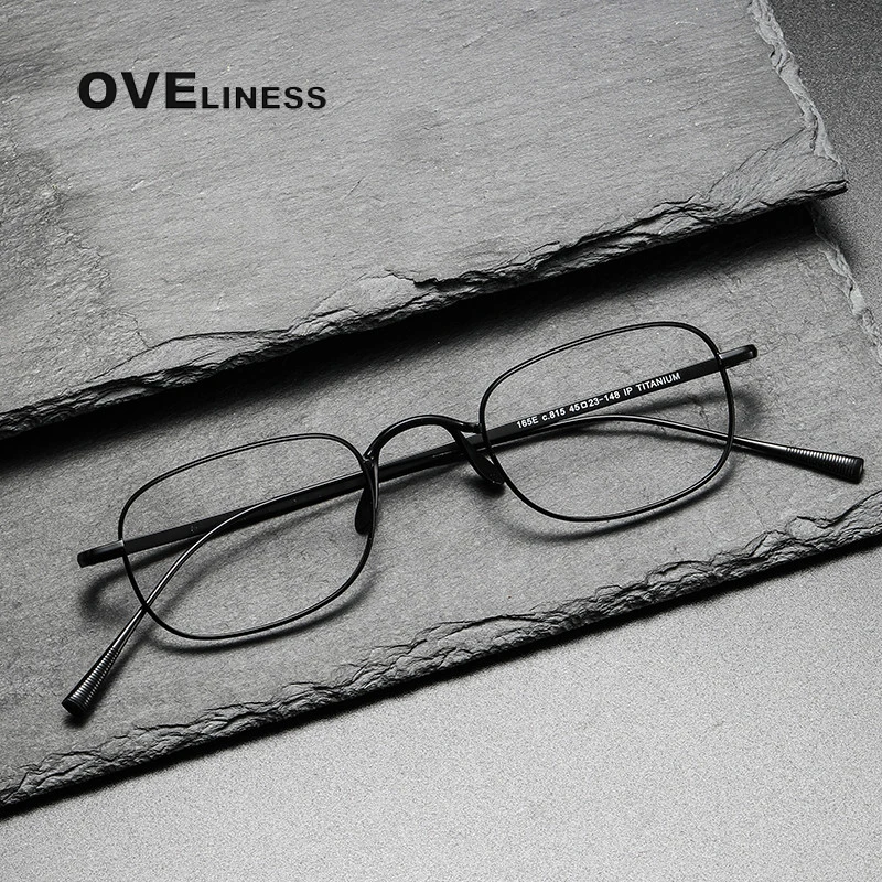 

Pure Titanium small Glasses Frame for Men Retro Eyewear 2025 New Male Classic Eyeglasses Frames male New Brand Design spectacles