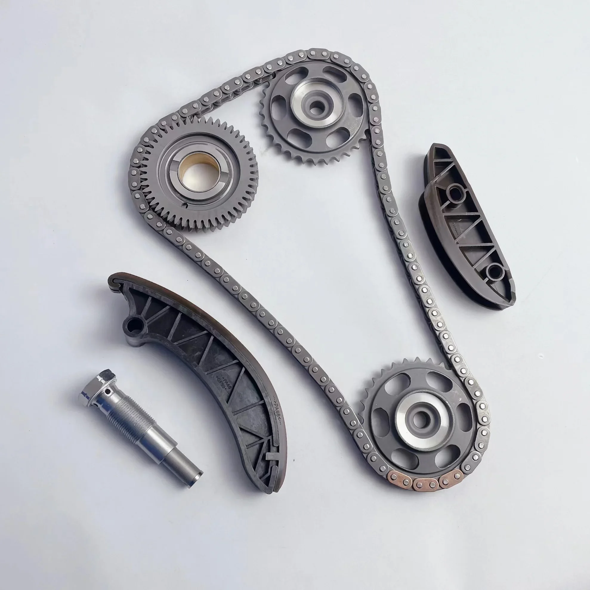 AIROW Top Quality Auto Engine Part Timing Chain Set Guide Tensioner Gear Kit ForM651 M651 2.2 CDI OE A6510520016