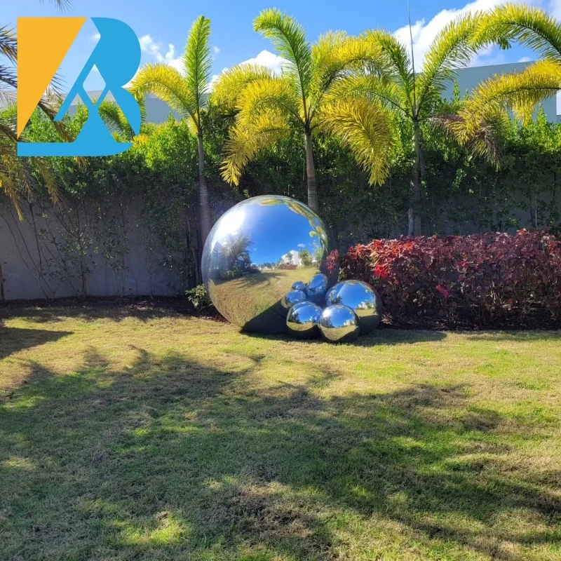 High Quality Shiny Metallic Inflatable Mirror Balls for Party Event Supply Toy