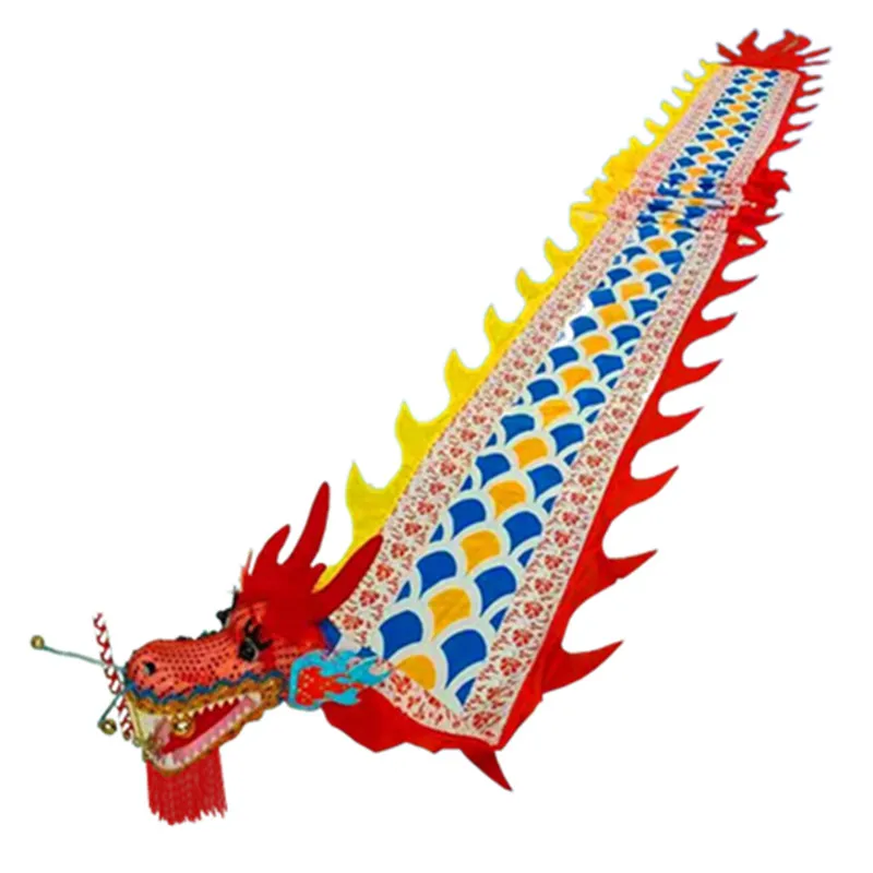 Festival Party Dragon Dance Prop Chinese New Year Toy Traditional Culture Outdoor Fitness Dragons National Stage Performance