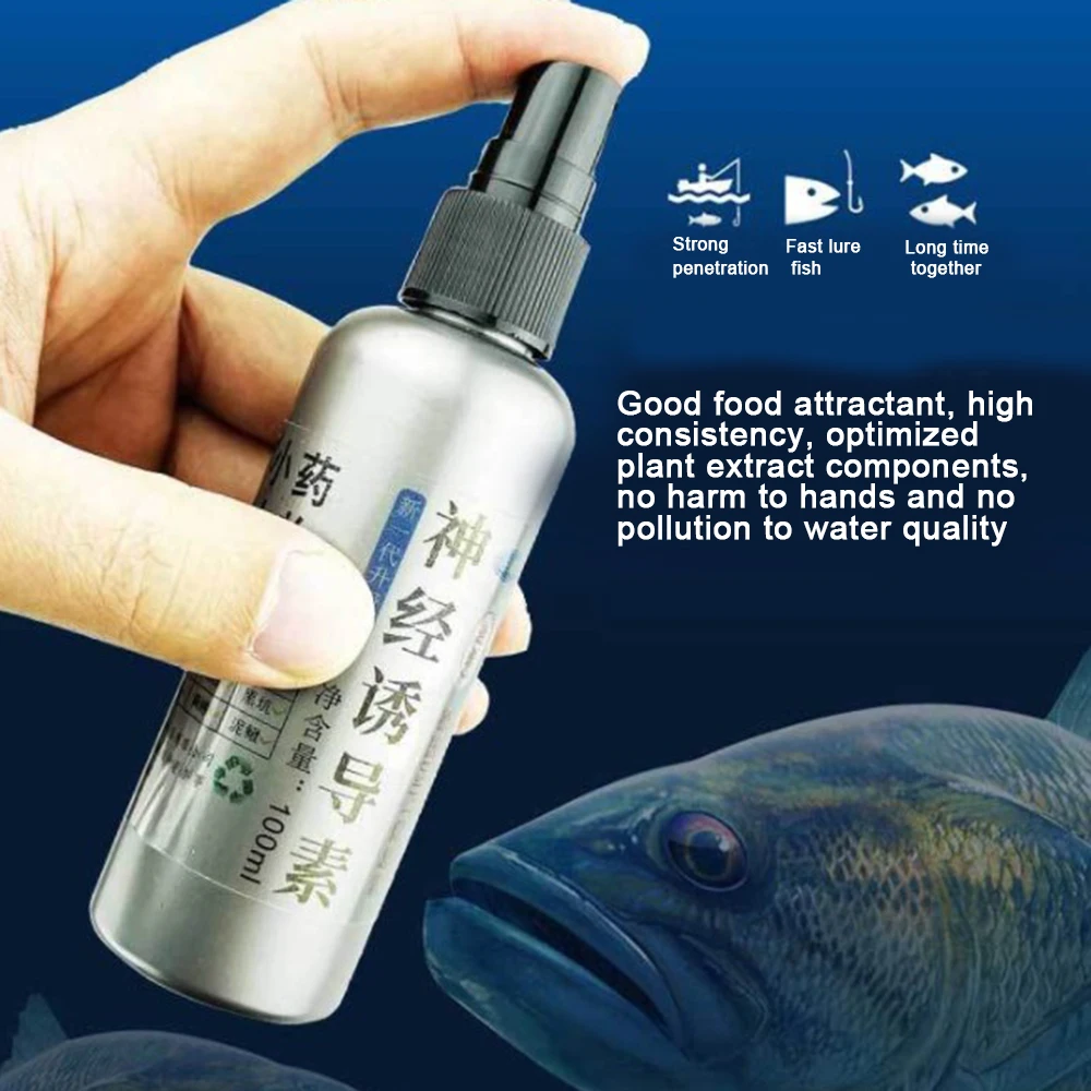 Cebo de pesca práctico, 100ml