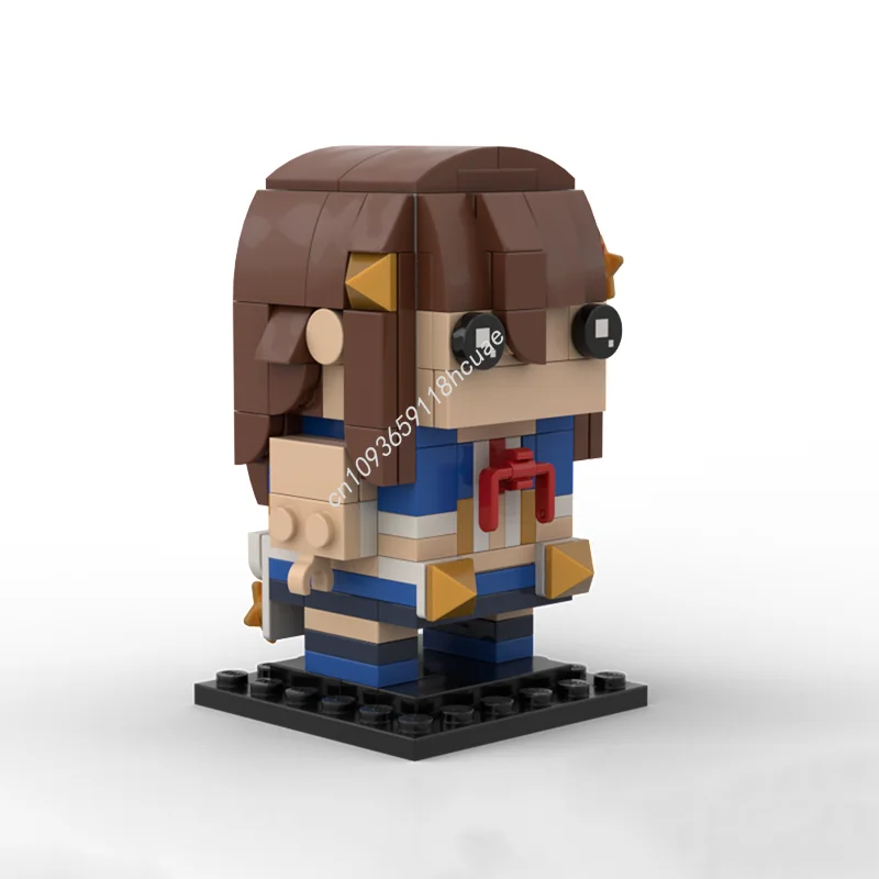 

163pcs MOC Tokino Sora Brickheadz Model Building blocks Brick Education creative Toys Modular Assemble Kids Christmas gifts
