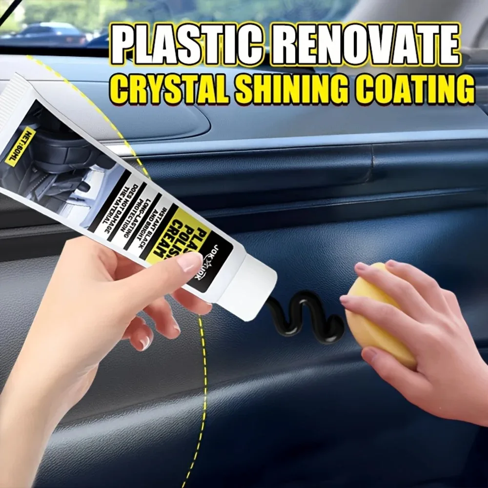 

Усовершенствованный воск для полировки пластика — блестящий воск для шин, паста для ремонта салона, воск для поверхностей, крем для ухода за диванными сиденьями, пластиковое натирание