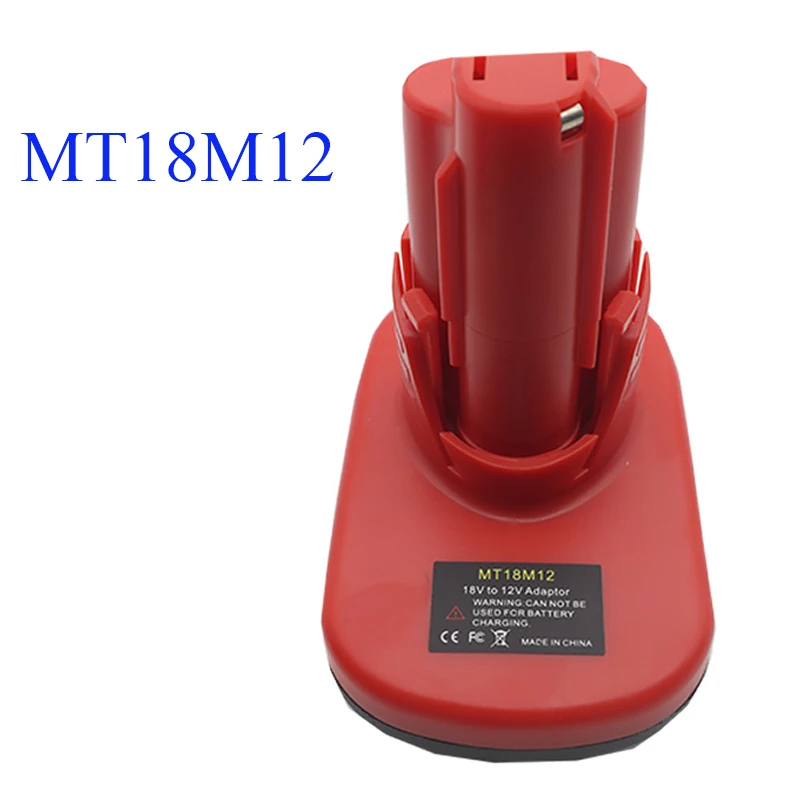 MT18M12 DM20M12 Adapter Converter For Makita For Dewalt 18V 20V For M18 Lithium Ion Battery For Milwaukee 12V For M12 Power Tool