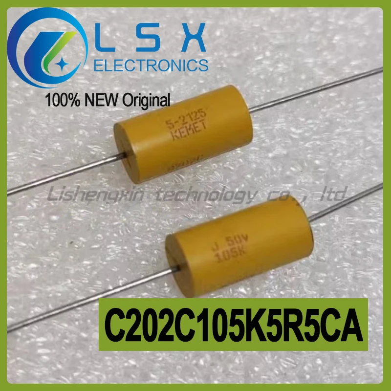 

5 шт. C202C105K5R5CA X7R 50V1UF 105K Многослойный керамический монолитный конденсатор Совершенно новый и оригинальный