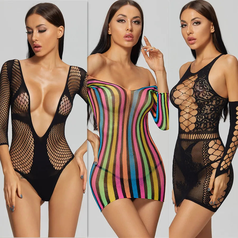 Sexy Lingerie Hot Erotic Clothing Baby doll dress for women Porno Sex Adult Intimate Sex Outfits See Through Underwear Costumes