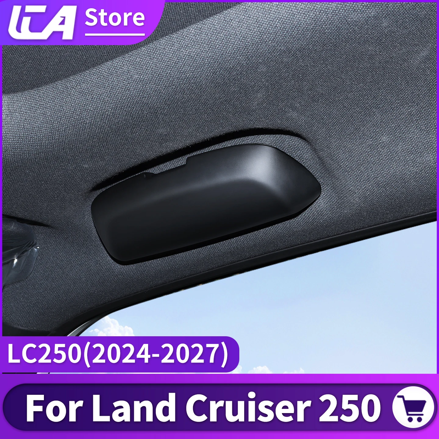 For Toyota Land Cruiser 250 Prado Lc250 2024 2025 1958 First Edition Upgraded Dedicated Eyeglasses box Accessories Modification